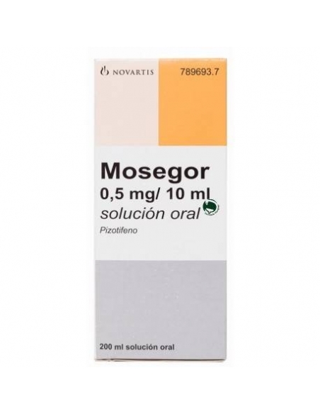 MOSEGOR 0.25 MG/5 ML SOLUCION ORAL 200 ML