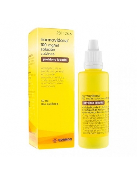 Normovidona Povidona 10% Solución 50 Ml