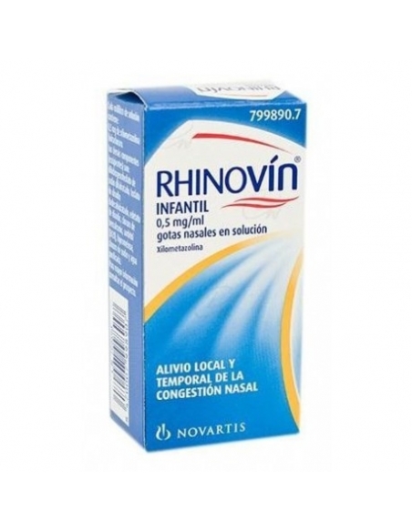 Rhinovin 0.5Mg/Ml Infantil Gotas Nasales