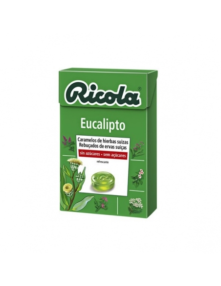 Ricola Caramelo Eucalipto Sin Azucar Caja      