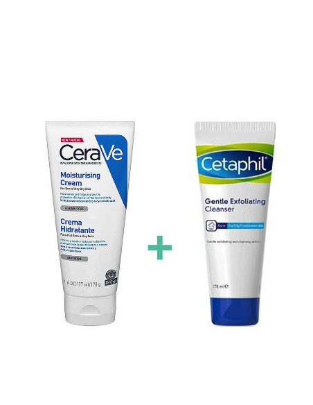 Cerave Crema Hidratante Noche 50ml + Exfoliante 178ml
