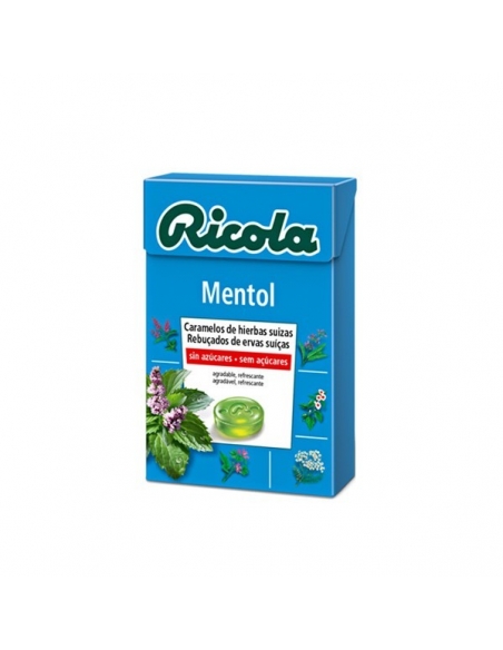 Ricola Caramelo Mentol Sin Azucar Caja       
