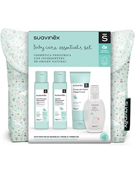 Neceser de viaje baby care essentials set niño suavinex