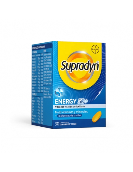 Supradyn Energy 50+ 30 comprimidos