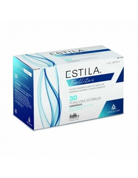 Estila 30 Toallitas Higiene estériles.
