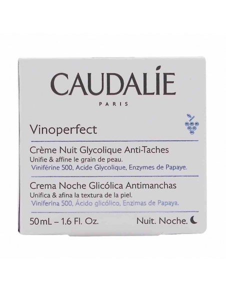 Caudalie Vinoperfect crema noche glicólica antimanchas 50 ml