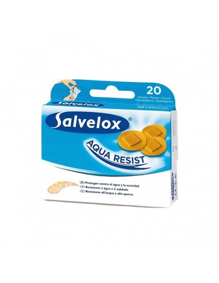 Salvelox Aqua Resist apósitos redondos 12uds    