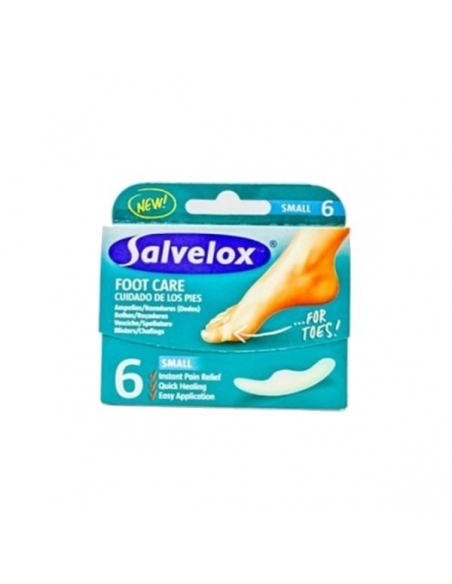 Salvelox Foot Care Apósito Mediano Talón 6uds     