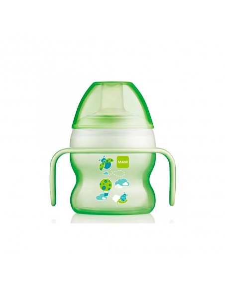 Biberón mam starter cup verde 150 ml
