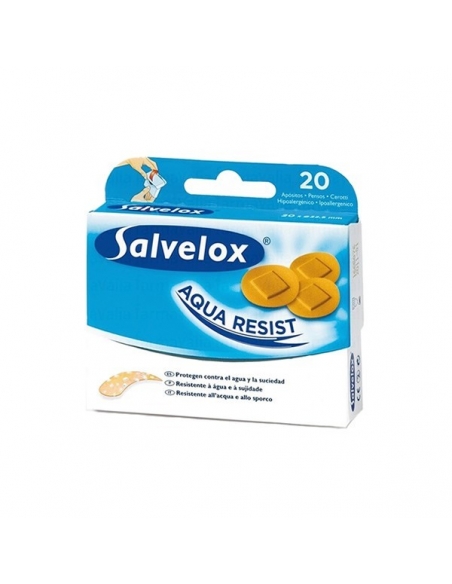 Salvelox Tiritas 1 Tamaño Resistentes al Agua 12uds