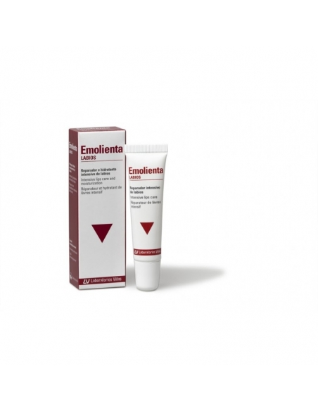 Emolienta crema hidratante reparadora labios 15 ml
