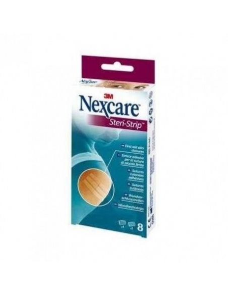 Nexcare steri strip 8 tiras surtidas