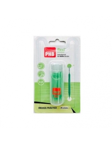 Cepillo phb flexi interdental extrafino verde 20unidades
