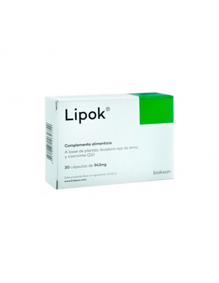 Lipok 30 cápsulas coenzima q10