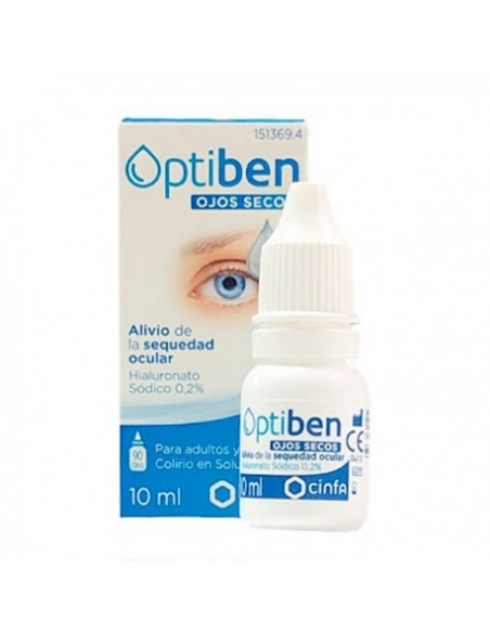 Optiben gotas sequedad ocular 10 ml