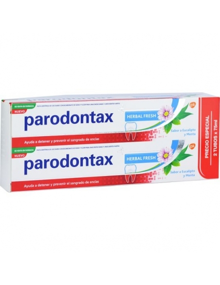 Pasta parodontax herbal fresh duplo 2x75ml