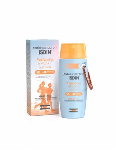 Fotoprot isdin f50+ fusión gel sport 100: Especialmente diseñado para deportistas.