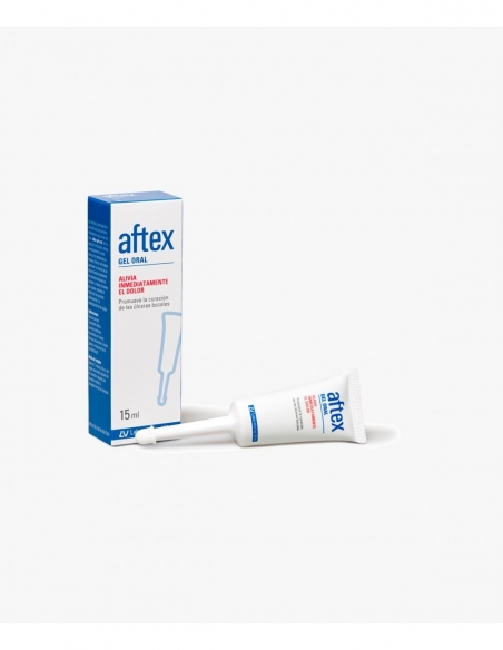 Aftex gel oral 15 ml cánula aplicadora: Recomendado para el tratamiento de ulceras, heridas y aftas bucales.