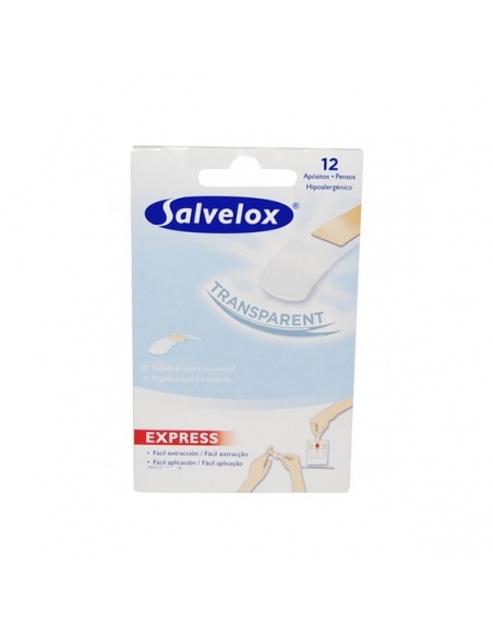 Salvelox Tiritas Transparentes Express 12uds