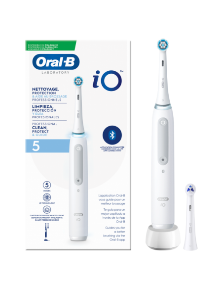 Oral-b cepillo eléctrico laboratory limpieza profesional io 5 Cepillo eléctrico que incorpora la mejor tecnología Oral- B