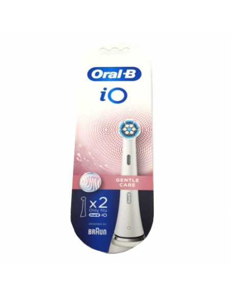 Cepillo dental eléctrico recambio oral-b io gentle care 2 ca recambio IO está indicado para un cepillado suave gracias a su anil