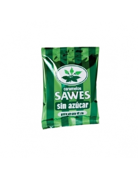Sawes Caramelo Eucalipto Forte Sin Azucar Bolsa 50gr    