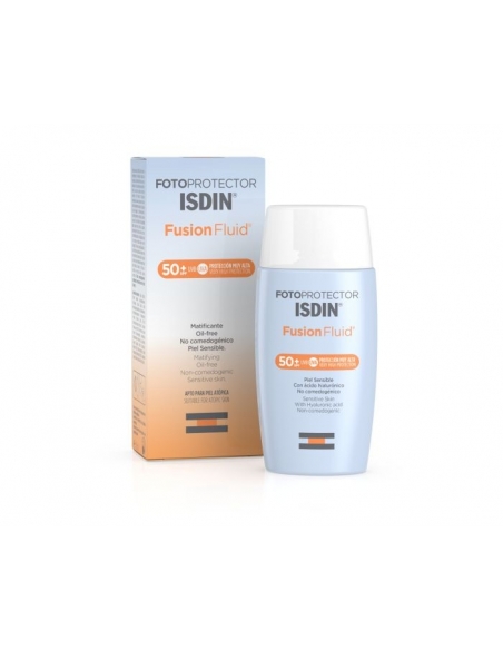 Fotoprotector isdin f50+ fusion fluid 50 ml: Protección solar para el uso diario