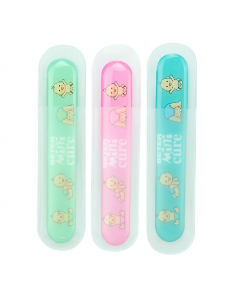 Lima de vidrio "minicure" bebe: Ideal para limar las uñas de tú bebe fabricadas con vidrio templado