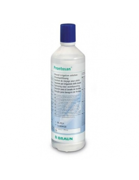 Prontosan solución 350 ml. Solución recomendada para el lavado y descontaminación de heridas.