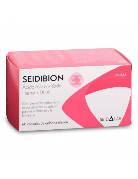Seidibion 60 cápsulas: Complemento alimenticio recomendado a la mujer cuando se demanda un aporte de energía, sobre todo en la p