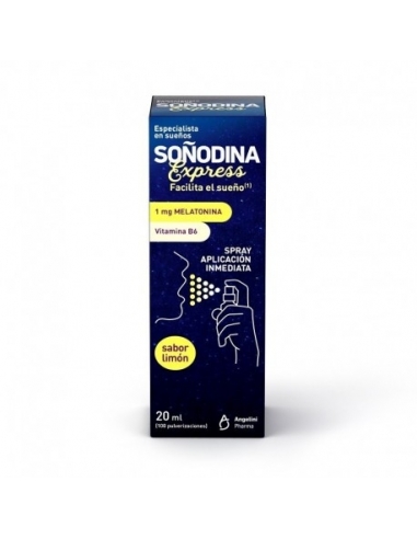 Soñodina dormifast 20 ml: Formula compuesta a base de melatonina