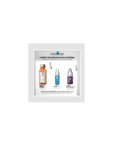 La roche posay cofre pure vitamina c navidad: Protocolo que ilumina, rellena y unifica el tono.