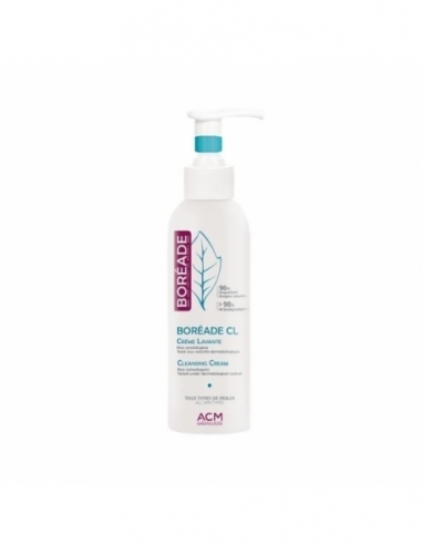 Noviderm boreade cl crema lavante dosis 200ml. Espuma ideal para limpiar con suavidad sin resecar la piel.