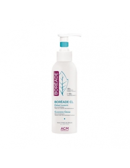 Noviderm boreade cl crema lavante dosis 200ml. Espuma ideal para limpiar con suavidad sin resecar la piel.