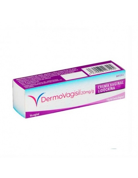 Dermovagisil crema 20 gr.: Es una crema para uso en la zona vaginal, que contiene un principio activo con acción anestésica loca