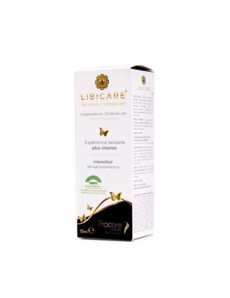 Libicare gel intimo 15 ml: Formula que favorece la estimulación sexual