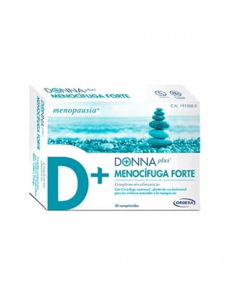 Donna plus menocifuga forte 30 comp: Formula que contiene entre sus principales componentes Cimifuga racemosa