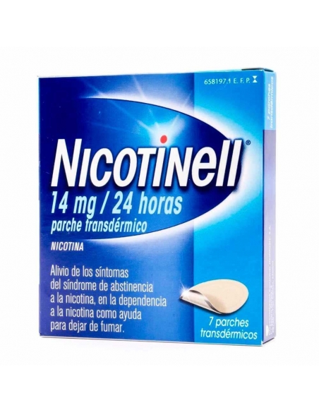 Niquitin clear 7 mg 14 parches 36 mg: Se presenta en 3 dosis: 21 mg, 14 mg y 7 mg/24 h. Las personas que desean dejar de fumar d
