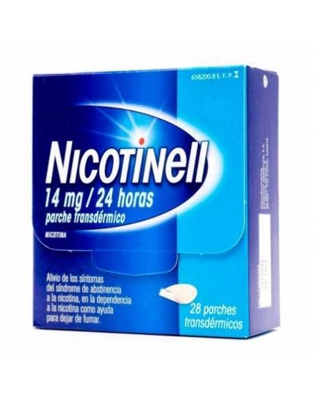Niquitin clear 14 mg 14 parches 78 mg: Se presenta en 3 dosis: 21 mg, 14 mg y 7 mg/24 h. Las personas que desean dejar de fumar