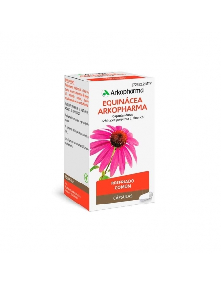 Arkocapsulas echinacea 200 caps: Medicamento tradicional a base de plantas .