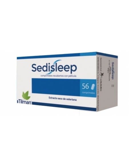 Sedisleep 56 comp: Es un medicamento a base de plantas indicado para adultos y adolescentes mayores de 12 años para el alivio de