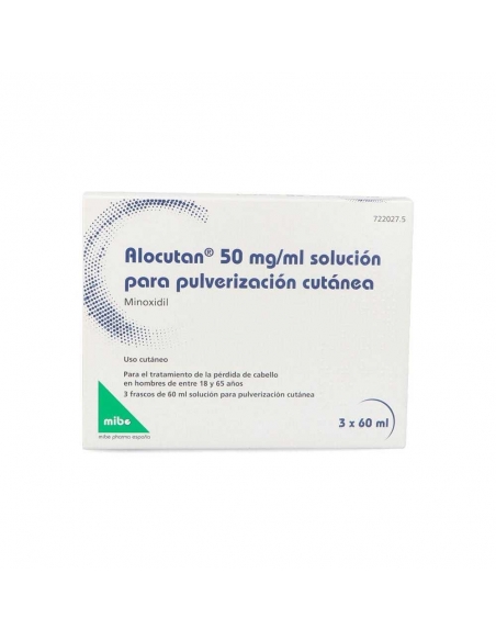 Alocutan 50mg/ml Solución para Pulverización 3 frascos 60 ml