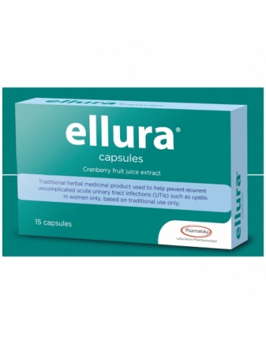 Ellura 15 capsulas duras: Es un medicamento tradicional a base de plantas