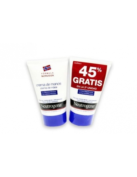 Neutrogena Crema Manos Concentrada 2x50ml