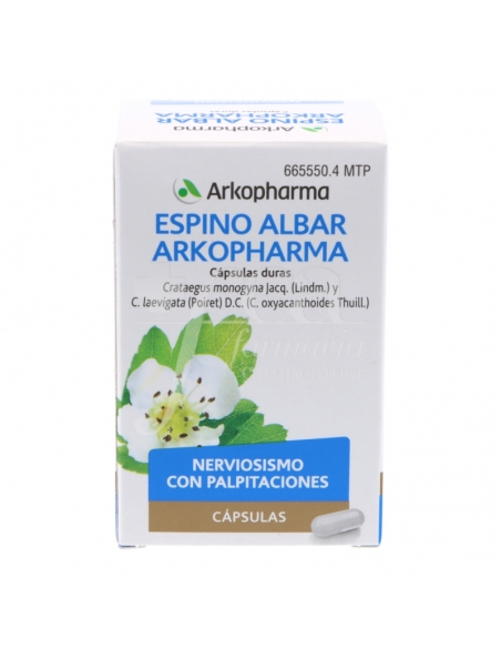 Arkocapsulas espino albar 84 cap: Medicamento tradicional a base de plantas