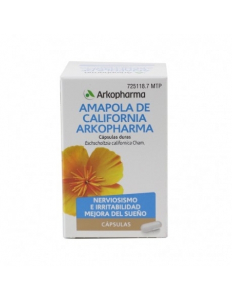 Arkocapsulas amapola california 84 caps: Medicamento tradicional a base de plantas