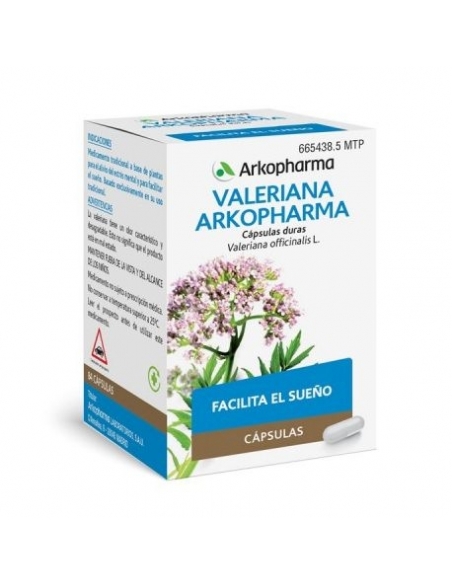 Arko valeriana 100 cap: Medicamento tradicional a base de plantas