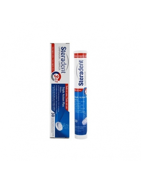 Steradent Triple Accion Plus 60+30 Comprimidos         