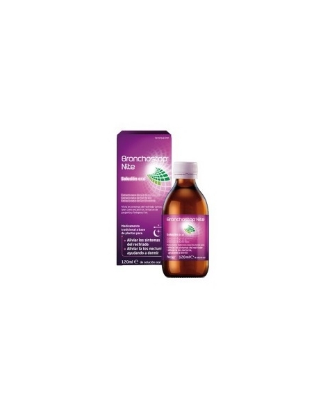 Bronchostop nite 120 ml: Es un medicamento tradicional a base de plantas
