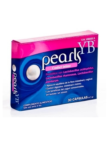 Pearls Yb Cuidado Intimo 30 Cap